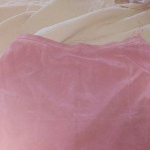 Guillaume leather skirt